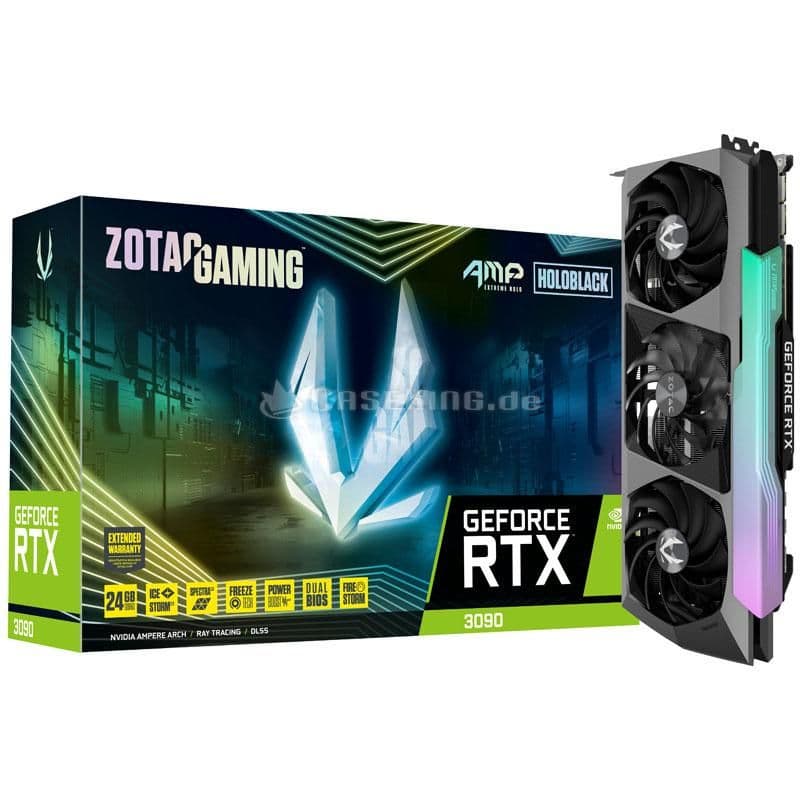 Zotac GAMING AMP Extreme Holo GeForce RTX 3090 24GB GDDR6X main image