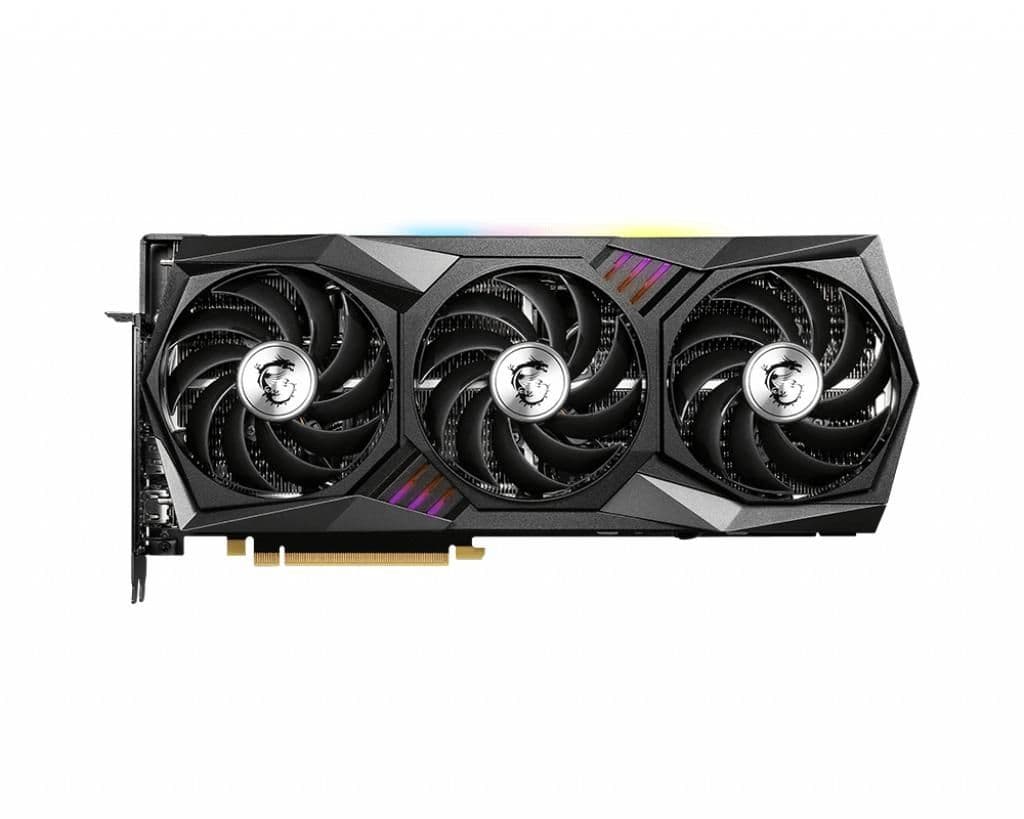 MSI GAMING TRIO GeForce RTX 3070 Ti 8GB GDDR6X Black / Silver image