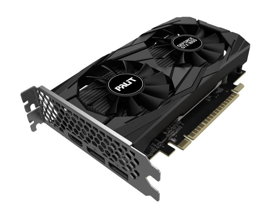 Palit Dual GeForce GTX 1650 G5 4GB GDDR5 Black image