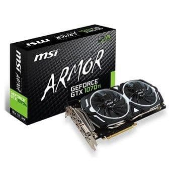 MSI GeForce GTX 1070 Ti ARMOR 8GB GDDR5 Black / White main image