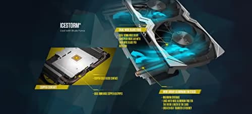 Zotac AMP GeForce GTX 1060 6GB GDDR5 Black / Silver image