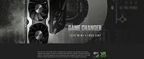 Zotac AMP GeForce GTX 1060 6GB GDDR5 Black / Silver image