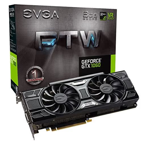 EVGA FTW GAMING GeForce GTX 1060 6GB GDDR5 Black image