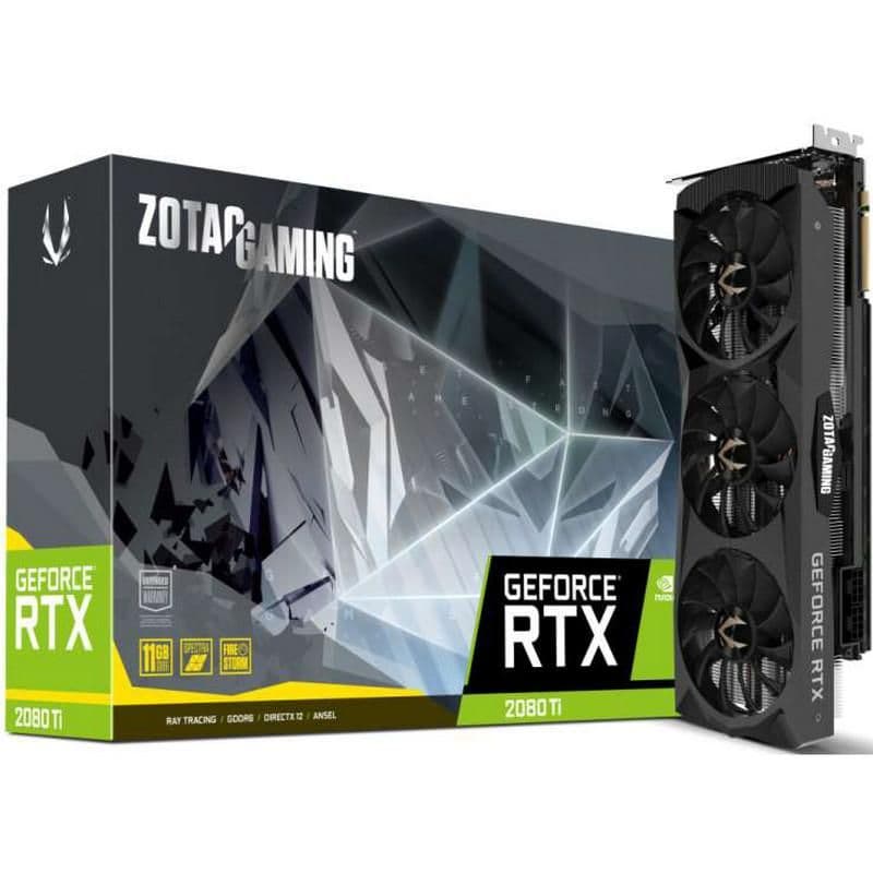 Zotac GAMING Triple Fan GeForce RTX 2080 Ti 11GB GDDR6 Black main image