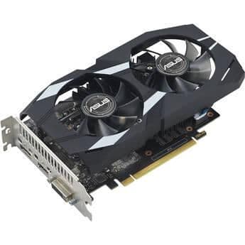 Asus DUAL EVO GeForce GTX 1650 G6 4GB GDDR6 Black / White main image