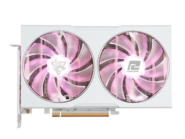 PowerColor Hellhound Sakura Radeon RX 6650 XT 8GB GDDR6 White / Pink image