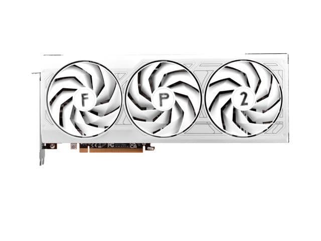 Sapphire Radeon RX 7700 XT PURE Frostpunk 2 Edition 12GB GDDR6 White main image