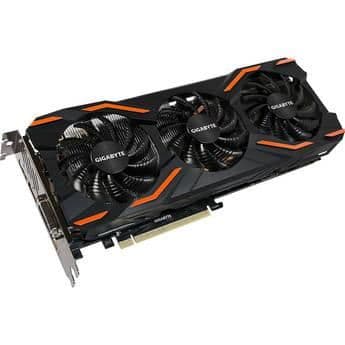Gigabyte WINDFORCE OC GeForce GTX 1080 8GB GDDR5X Black / Orange image