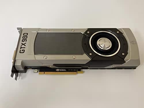 NVIDIA GeForce GTX 980 Black / Silver 4GB GDDR5 image