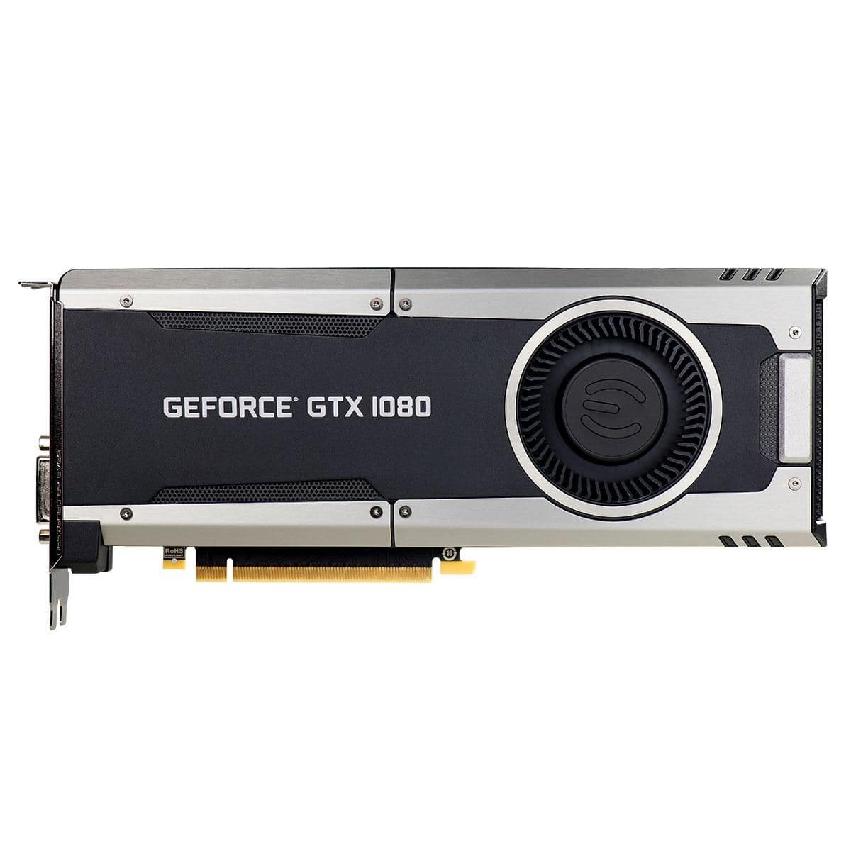 EVGA GeForce GTX 1080 Black / Silver 8GB GDDR5X Black / Silver image