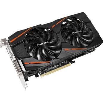 Gigabyte GAMING Radeon RX 480 8GB GDDR5 Black Orange main image