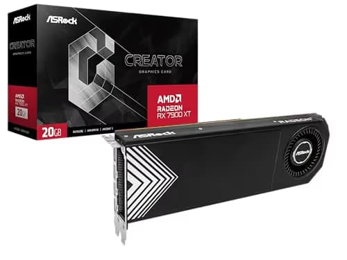 ASRock Creator Radeon RX 7900 XT 20GB GDDR6 Black / Silver image