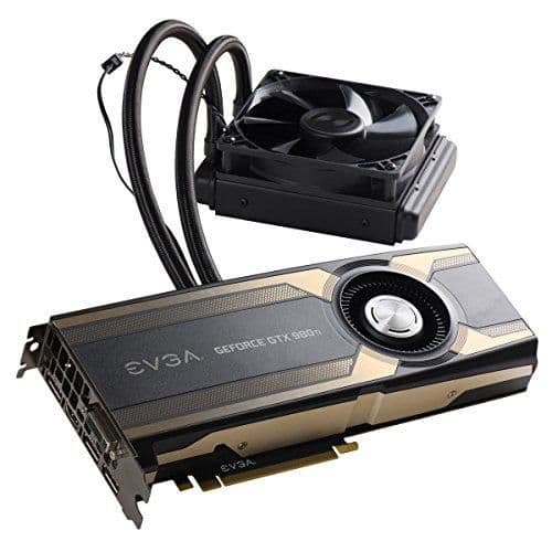 EVGA HYBRID GeForce GTX 980 Ti 6GB GDDR5 Black / Gold image