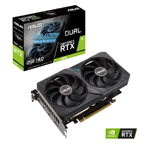 Asus DUAL GeForce RTX 3060 12GB 12 GB image