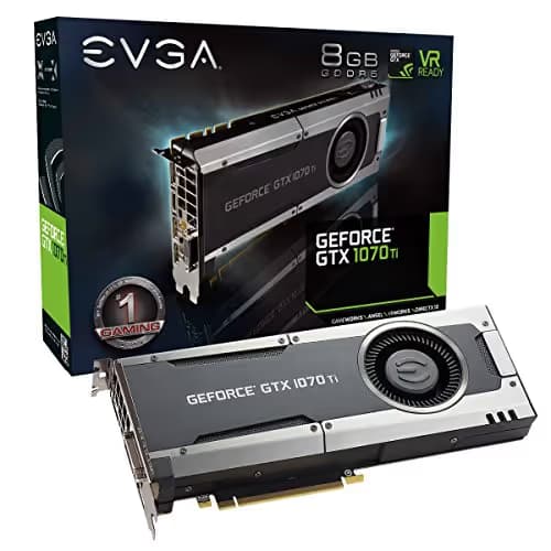 EVGA GAMING GeForce GTX 1070 Ti 8GB GDDR5 Silver / Black main image
