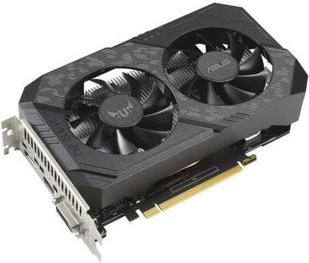 Asus TUF GAMING OC V2 GeForce GTX 1650 G6 4GB GDDR6 Black main image
