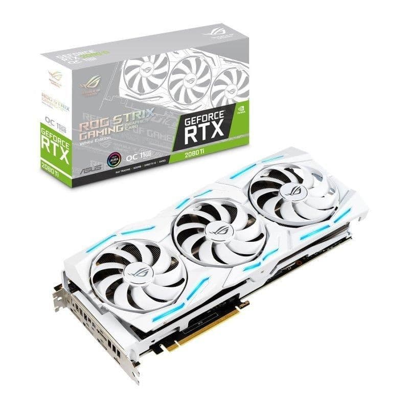 Asus STRIX GAMING OC GeForce RTX 2080 Ti 11GB GDDR6 White image