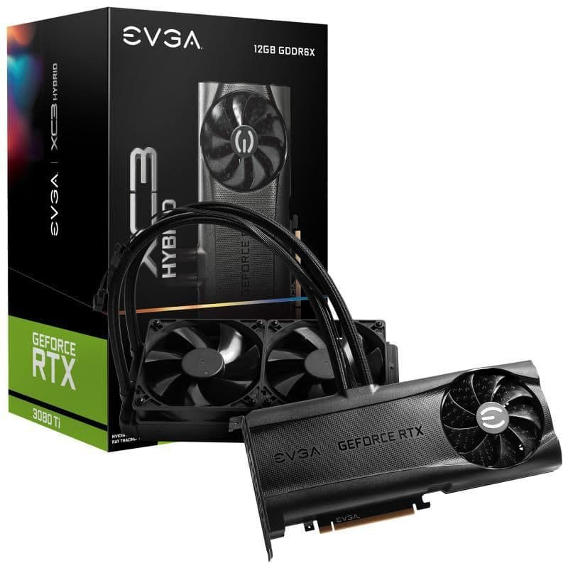 EVGA XC3 ULTRA HYBRID GAMING GeForce RTX 3080 Ti 12GB GDDR6X Black image