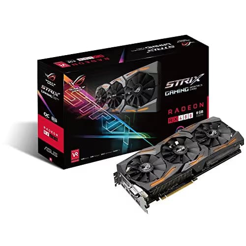 Asus ROG STRIX Radeon RX 480 8GB GDDR5 Black main image