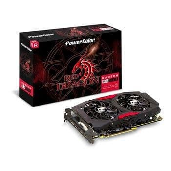 PowerColor Radeon RX 580 Red Dragon 8GB GDDR5 Black / Red image