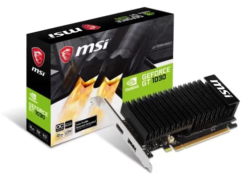 MSI GeForce GT 1030 2GHD4 LP OC 2GB DDR4 main image