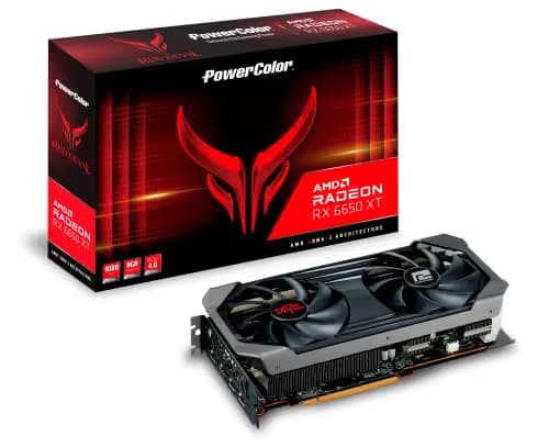 PowerColor Radeon RX 6650 XT Red Devil OC 8GB GDDR6 Black main image