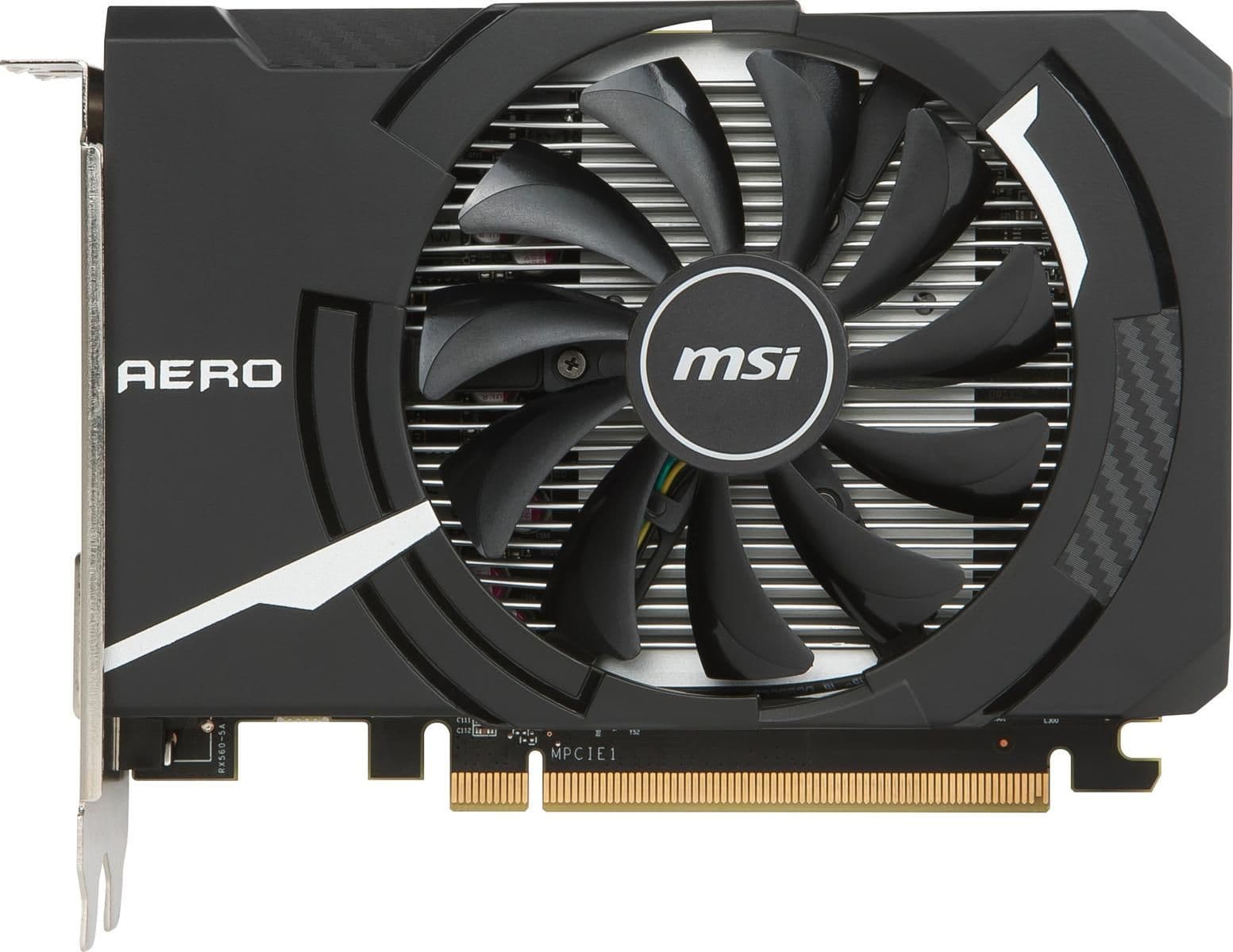 MSI AERO ITX Radeon RX 560 - 1024 4GB GDDR5 Black / White main image