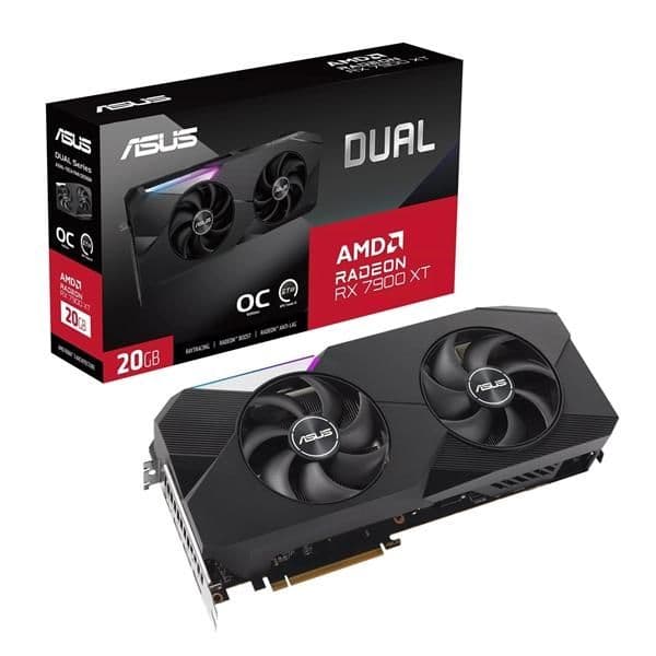 Asus DUAL OC Radeon RX 7900 XT 20GB GDDR6 Black image