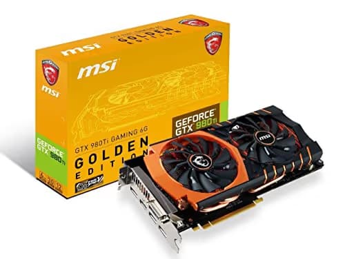 MSI GAMING GE GeForce GTX 980 Ti 6GB GDDR5 Black / Gold main image