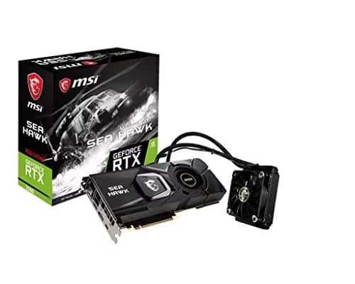 MSI SEA HAWK X GeForce RTX 2080 8GB GDDR6 Black / Silver main image