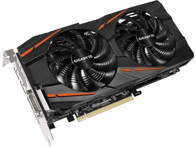 Gigabyte GAMING Black / Orange Radeon RX 570 8GB GDDR5 main image