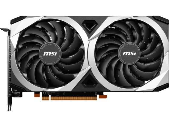 MSI MECH 2X CLASSIC OC Radeon RX 7600 8GB GDDR6 Black / Silver image