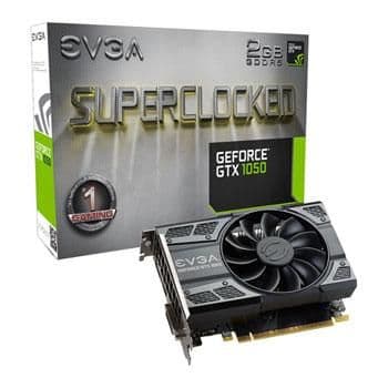 EVGA SC GAMING GeForce GTX 1050 2GB GDDR5 Black main image