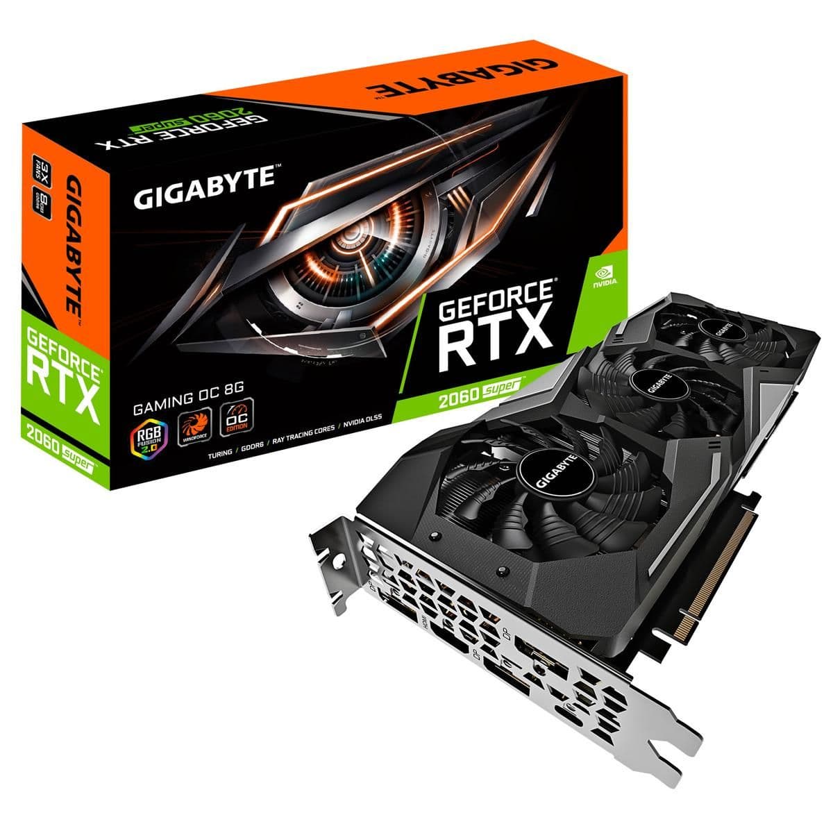 Gigabyte GAMING OC GeForce RTX 2060 SUPER 8GB GDDR6 Black main image