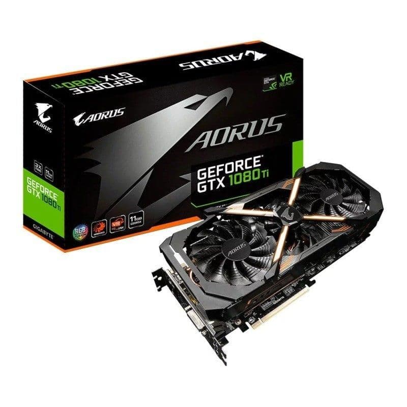 Gigabyte AORUS GeForce GTX 1080 Ti 11GB GDDR5X Black / Orange image