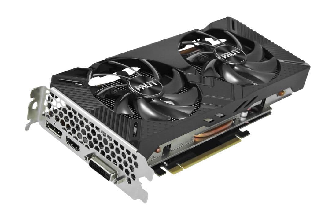 Palit GeForce RTX 2070 Dual 8GB GDDR6 Black main image