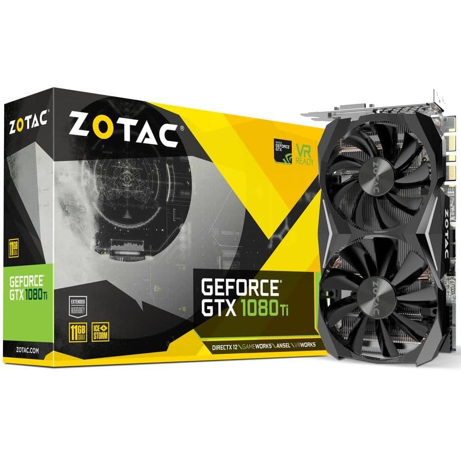 Zotac GeForce GTX 1080 Ti MINI 11GB GDDR5X Black image