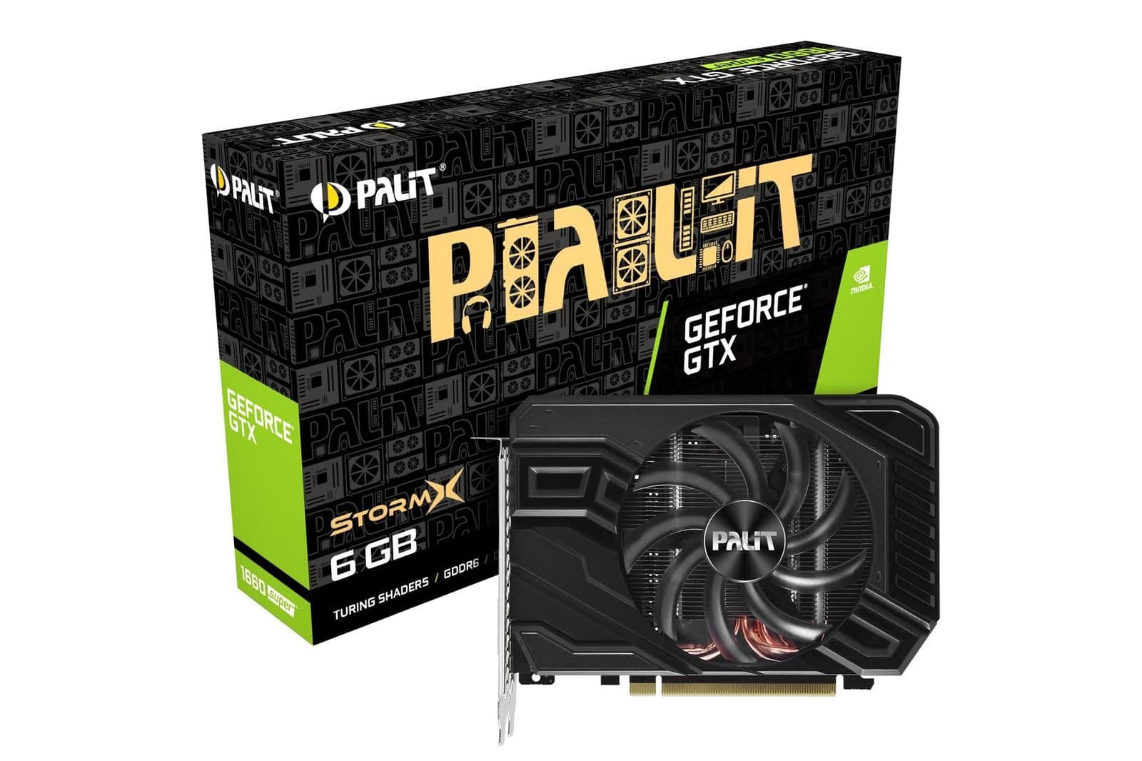 Palit StormX GeForce GTX 1660 SUPER 6GB GDDR6 main image