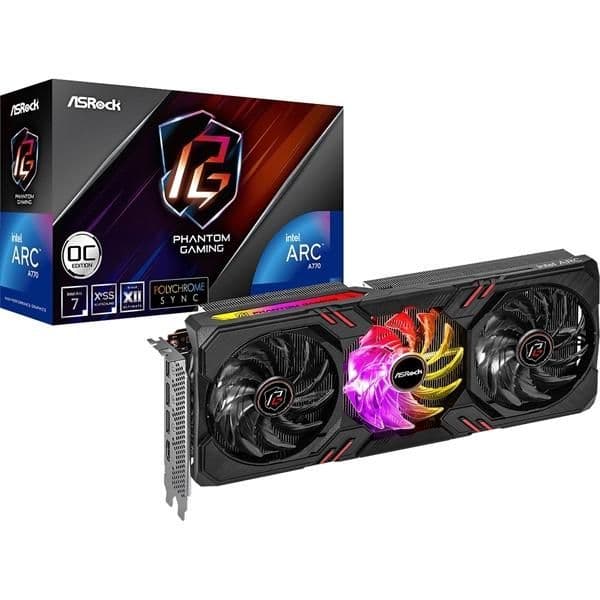 ASRock Phantom Gaming D Arc A770 8 GB image