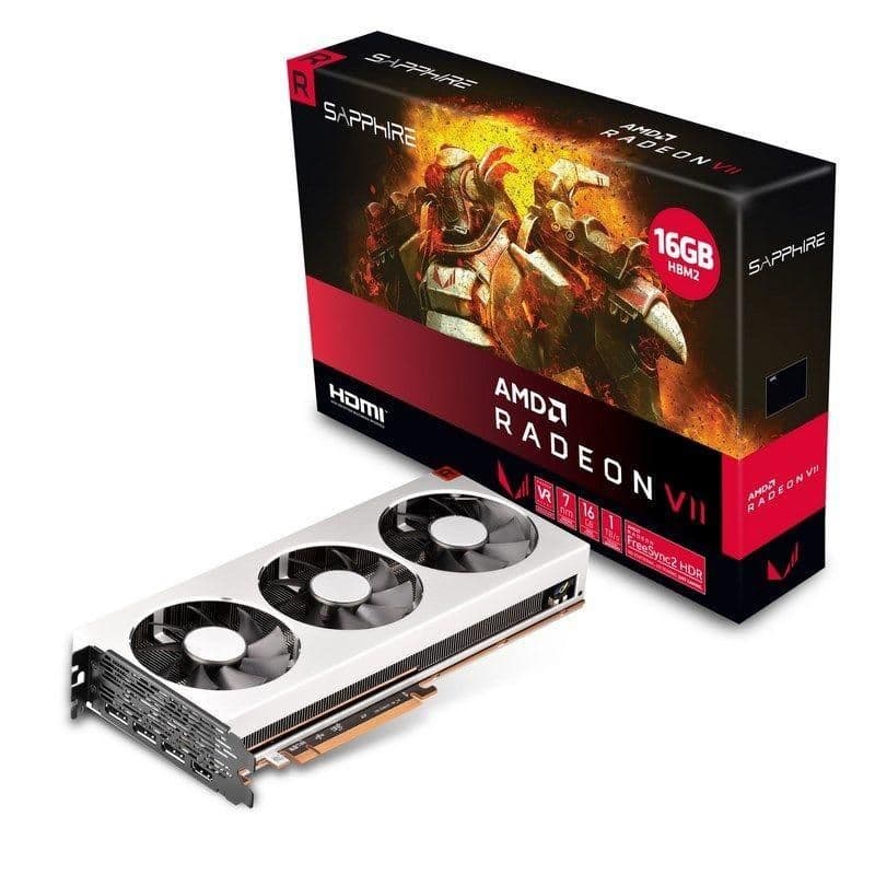 Sapphire 21291-01-40G Radeon VII 16GB HBM2 Silver main image