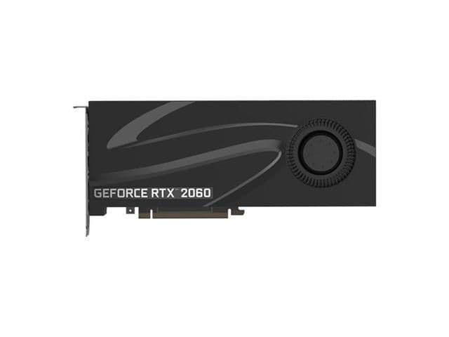 PNY Blower GeForce RTX 2060 6GB GDDR6 Black / Gray main image
