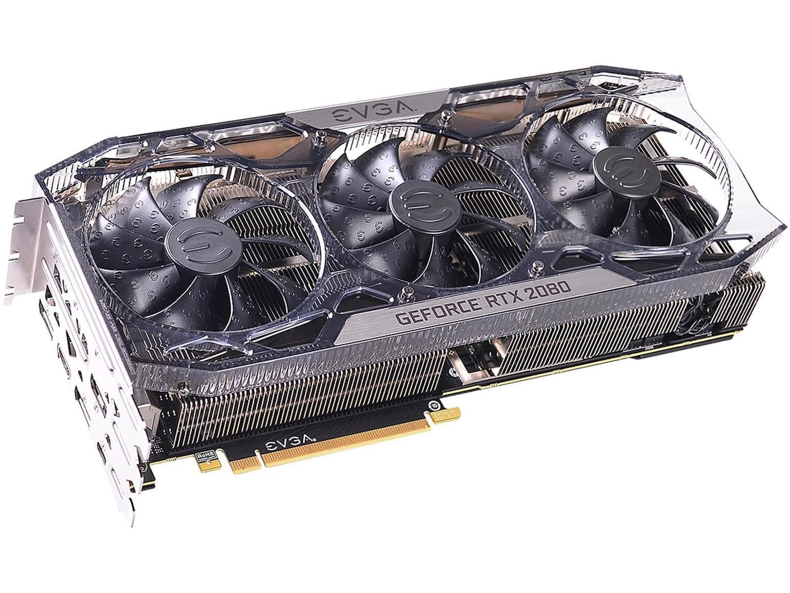 EVGA FTW3 ULTRA GAMING GeForce RTX 2080 8GB GDDR6 Clear / Black main image