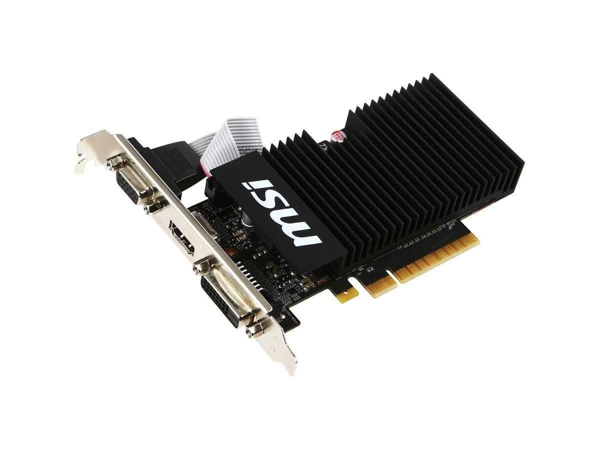 MSI GT LP GeForce GT 710 1 GB PCIe x8 image
