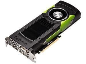 PNY VCQM6000-24GB-PB Quadro M6000 24GB GDDR5 Black / Green main image
