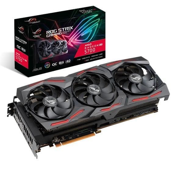 Asus Radeon RX 5700 STRIX GAMING OC 8GB GDDR6 Black image
