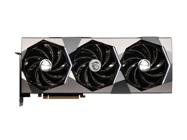 MSI SUPRIM GeForce RTX 4080 16GB GDDR6X Black main image