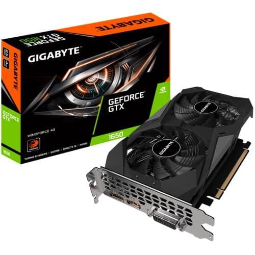 Gigabyte WINDFORCE GeForce GTX 1650 G6 4GB GDDR6 Black main image
