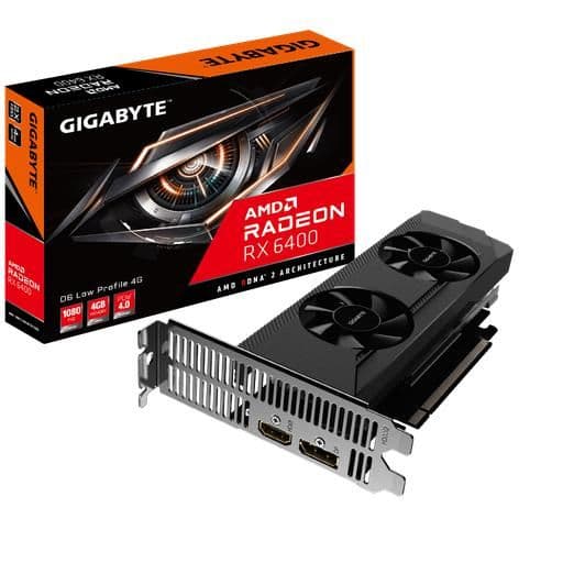 Gigabyte D6 LP Radeon RX 6400 4 GB main image
