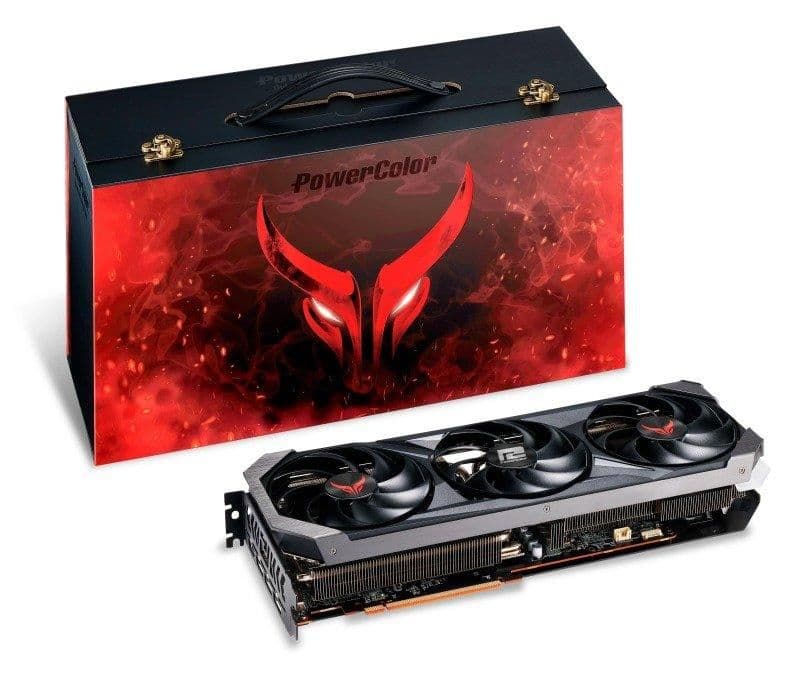 PowerColor Red Devil Limited Edition OC Radeon RX 7800 XT 16GB GDDR6 Black main image