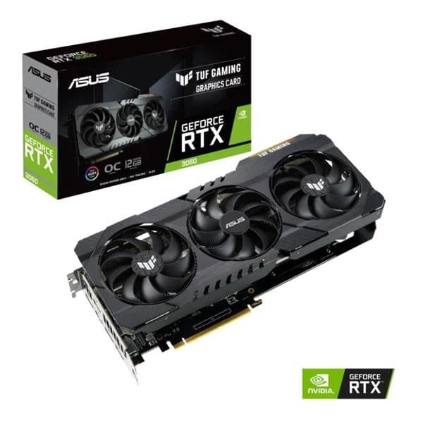 Asus TUF GAMING OC GeForce RTX 3060 12GB 12 GB image